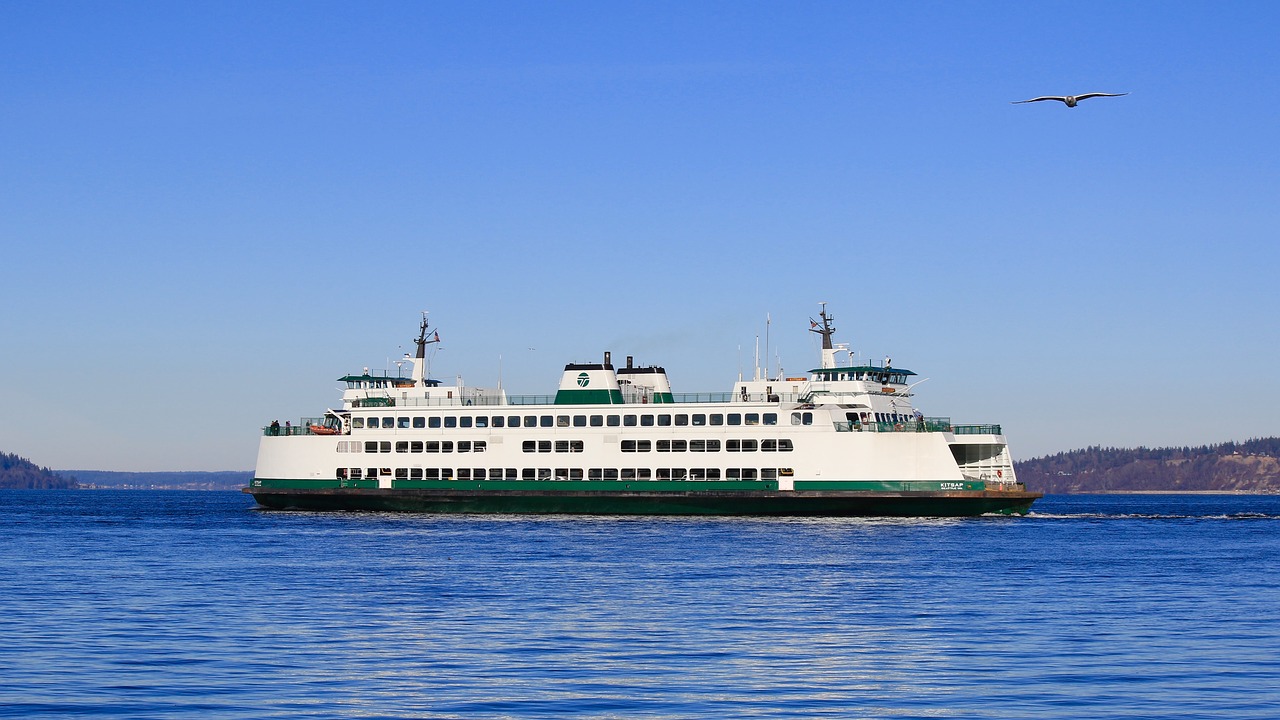 ferry boat transportation free photo