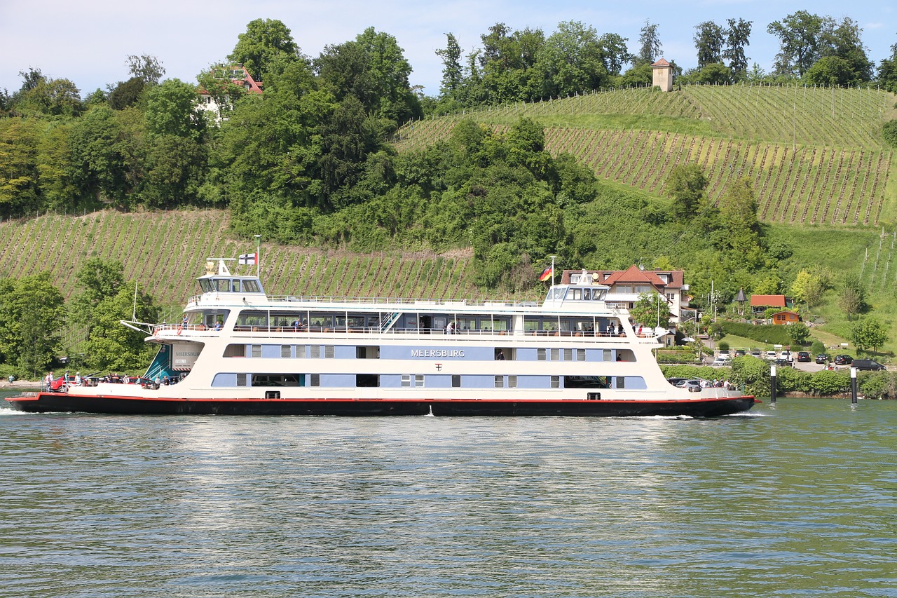 ferry lake constance car ferry free photo