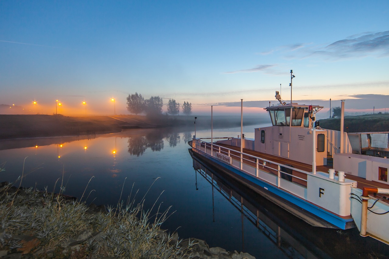 ferry give schanz the district of kleve free photo