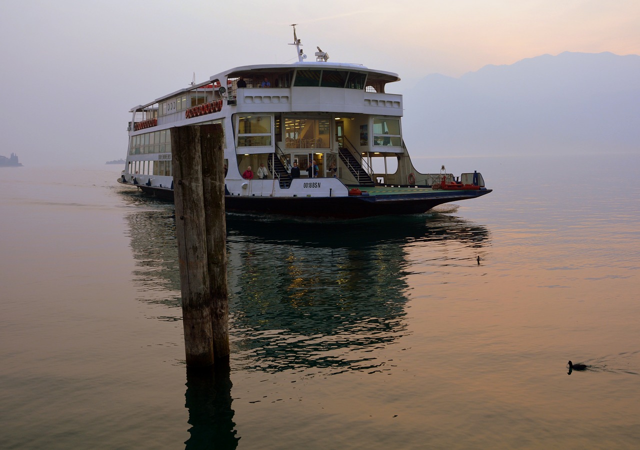 ferry lake mooring free photo