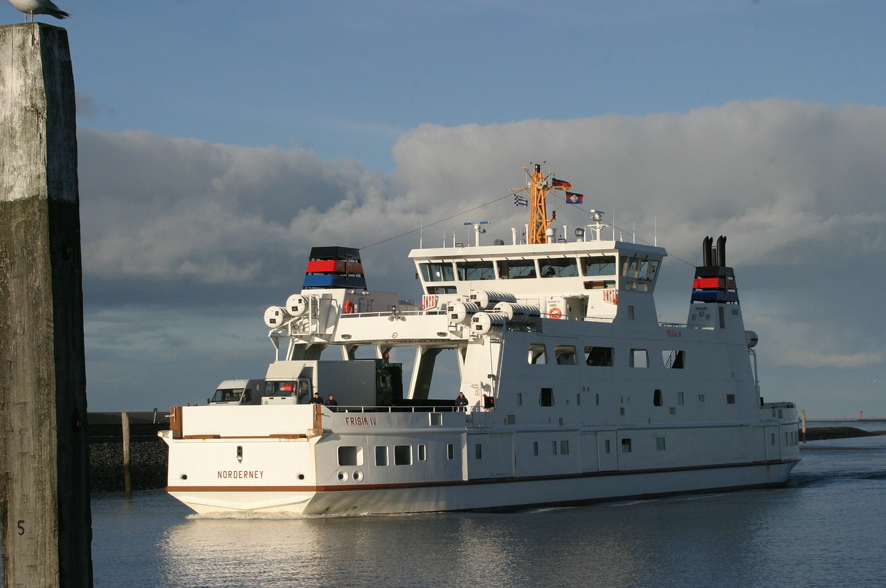 ferry ship norderney free photo