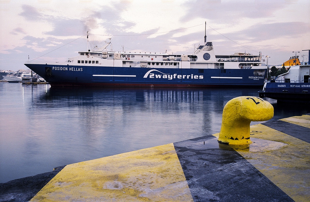 ferry  ship  harbor free photo