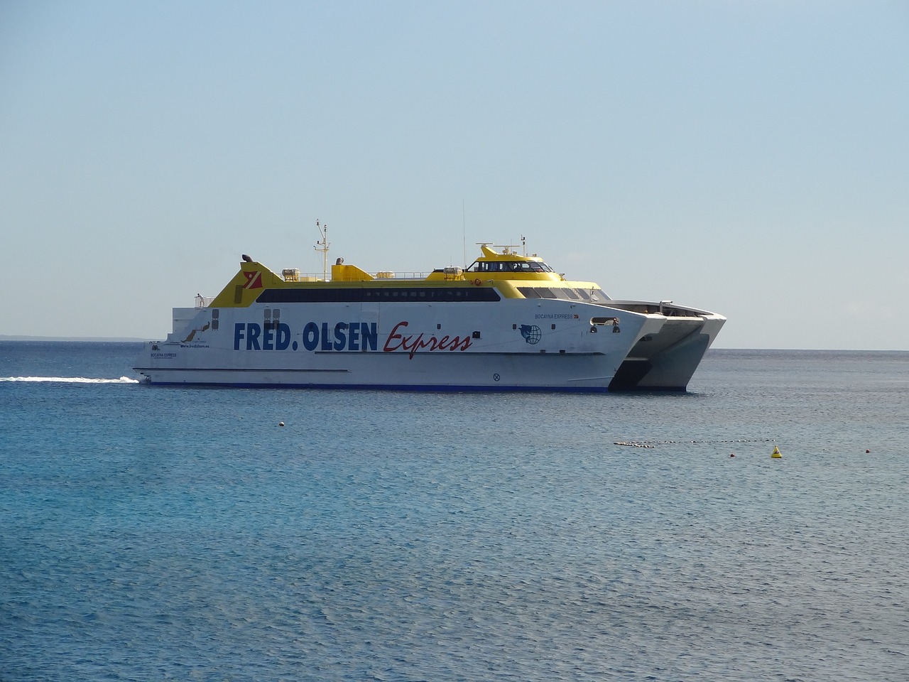 ferry ship ocean free photo