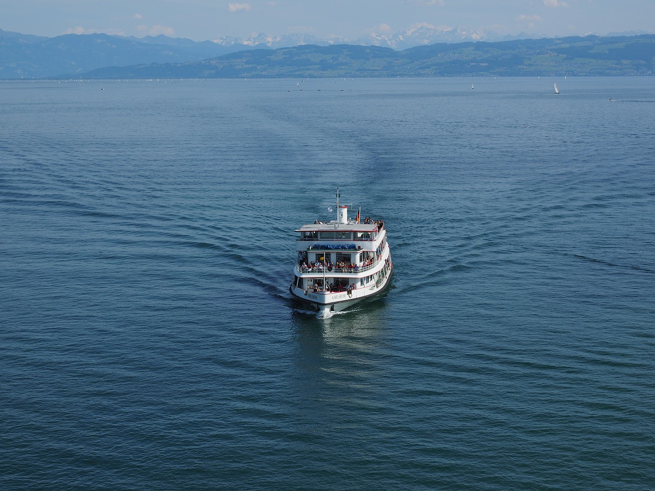 ferry ship lake constance free photo