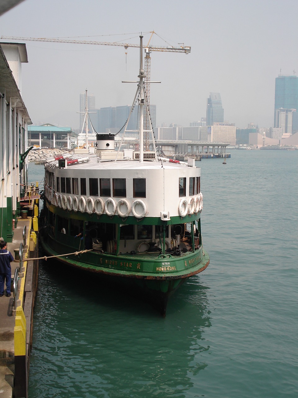 ferryboat hongkong china free photo