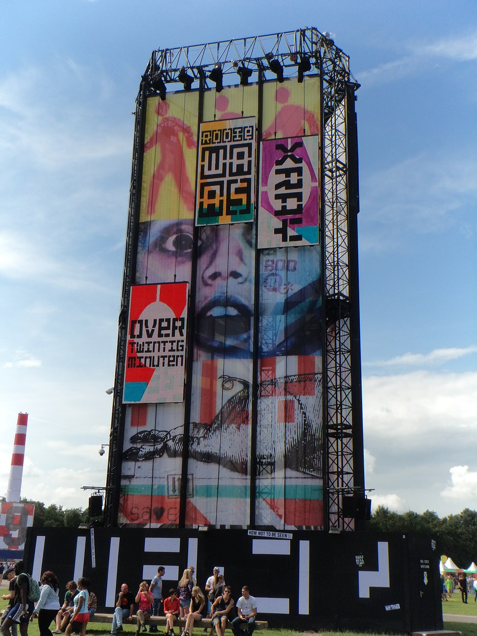 festival outdoor lowlands free photo