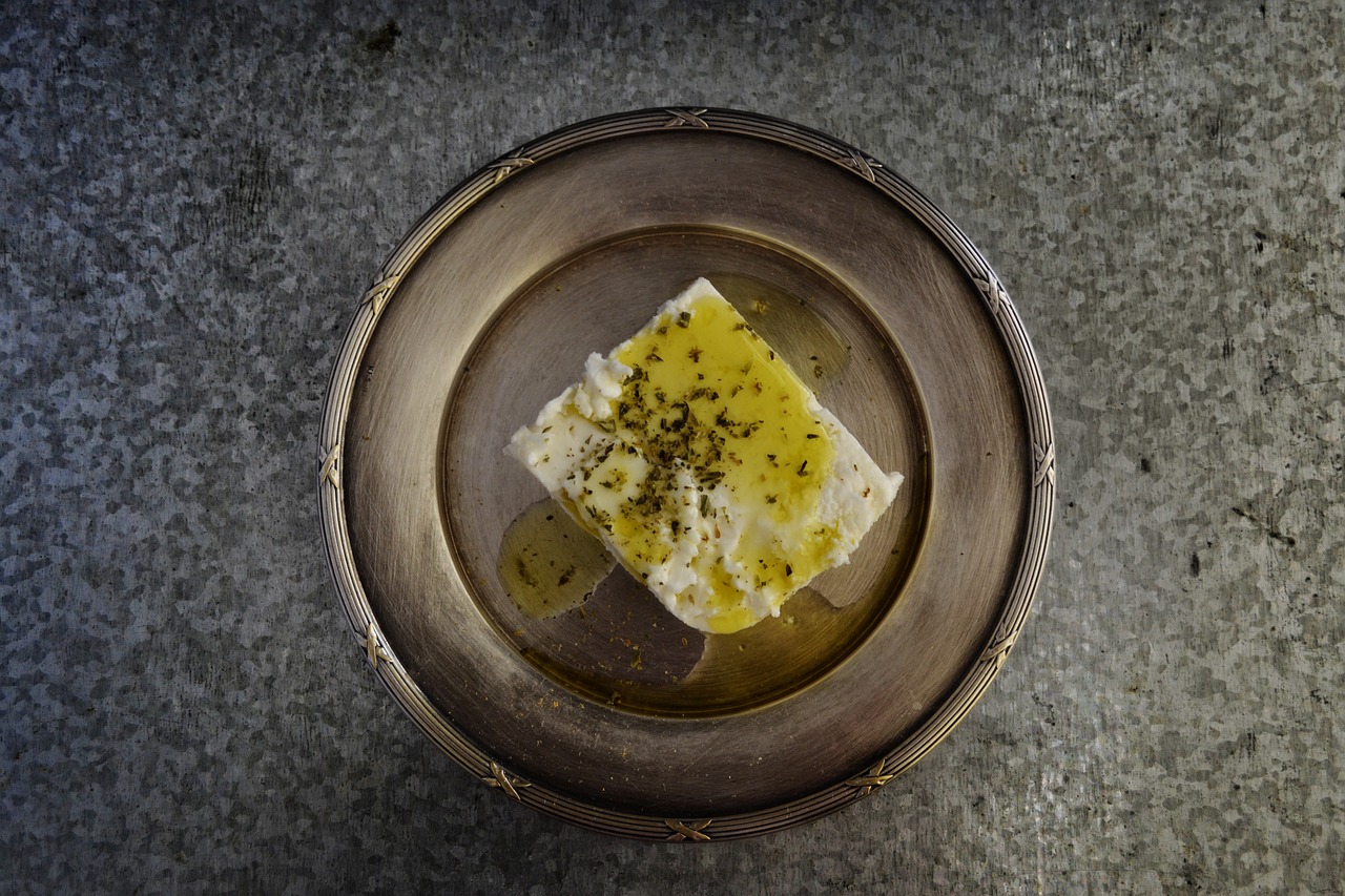 feta cheese olive oil free photo