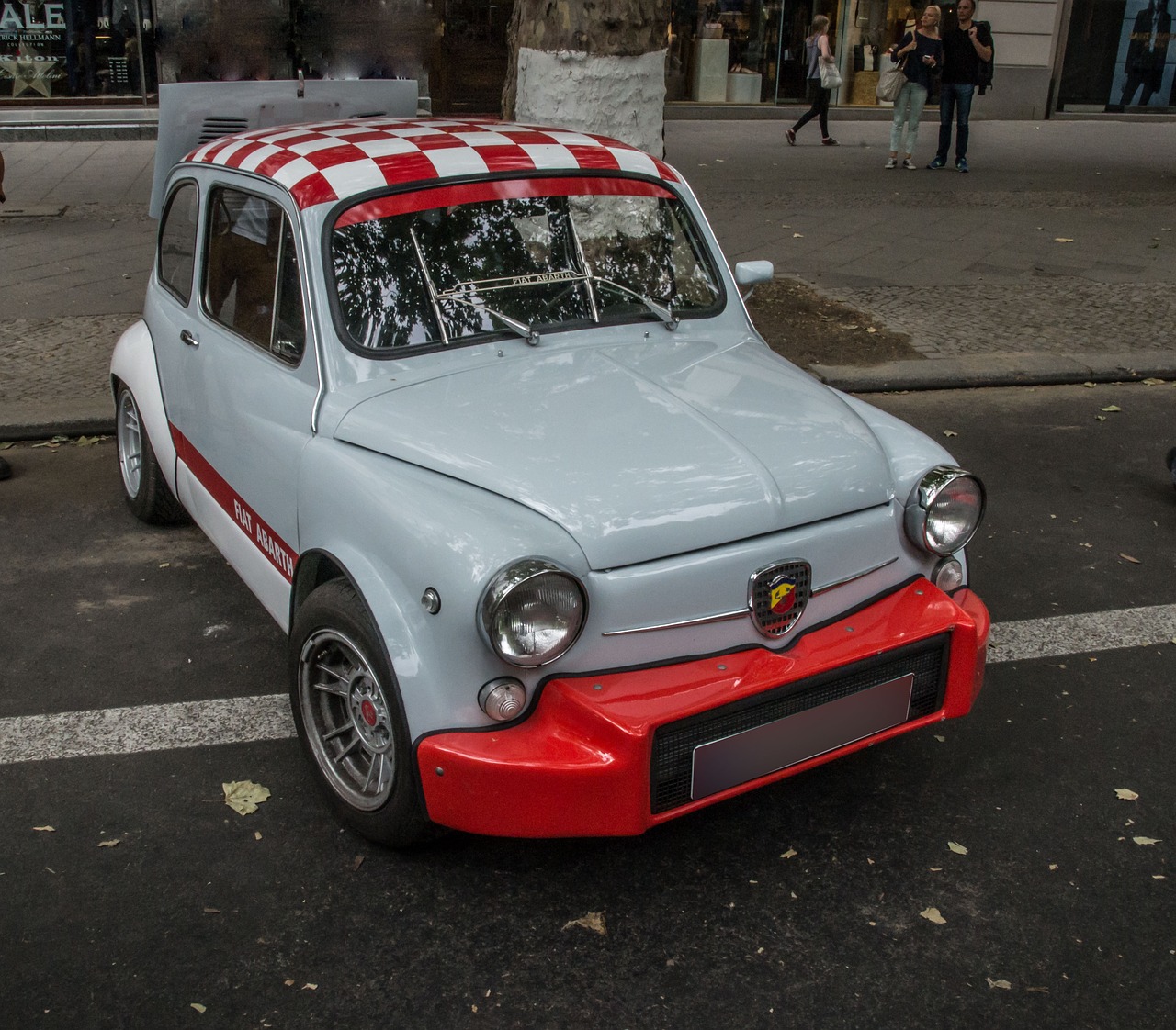 fiat  abarth  sports car free photo