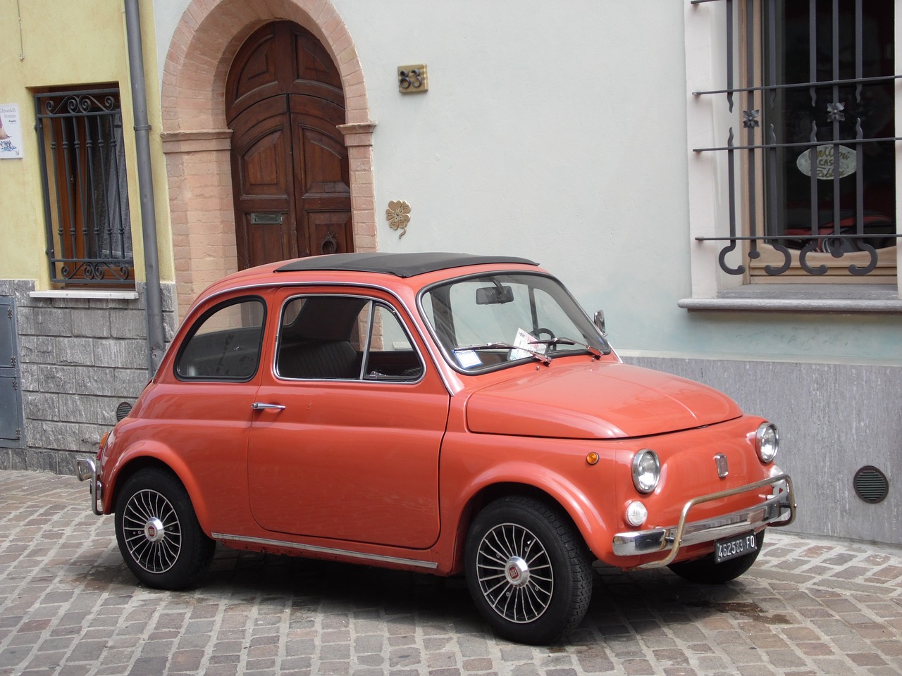 fiat 500 fiat car free photo