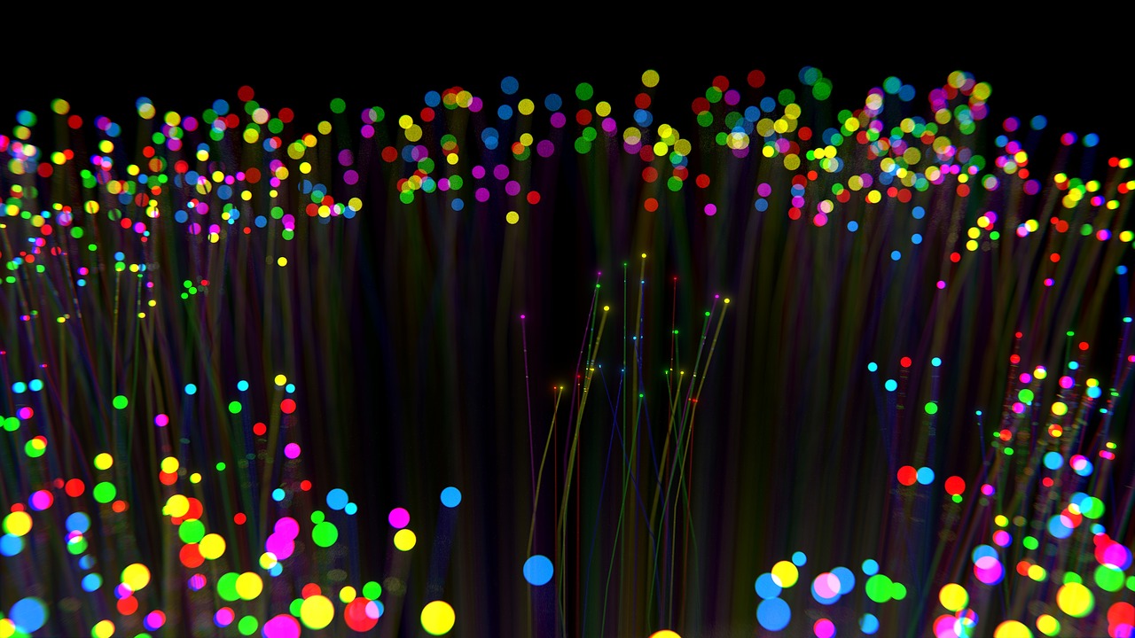 fibre optics christmas free photo