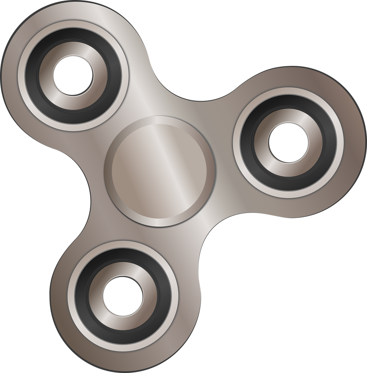 fidget spinner grey stress free photo