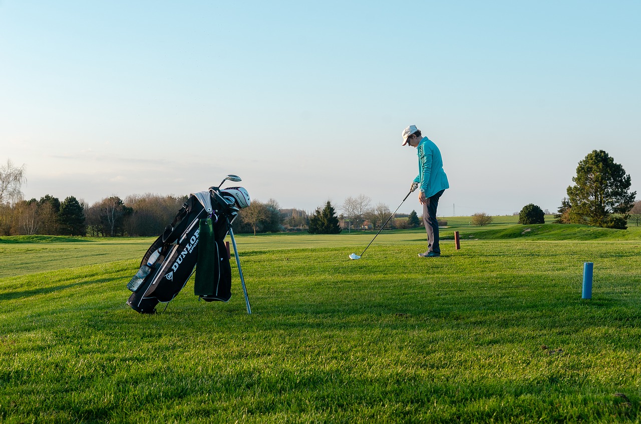 field  golf  green free photo