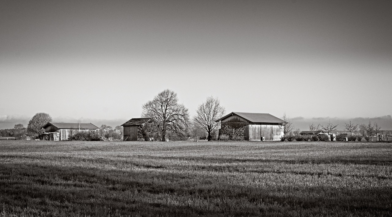 field barn landscape barn free photo