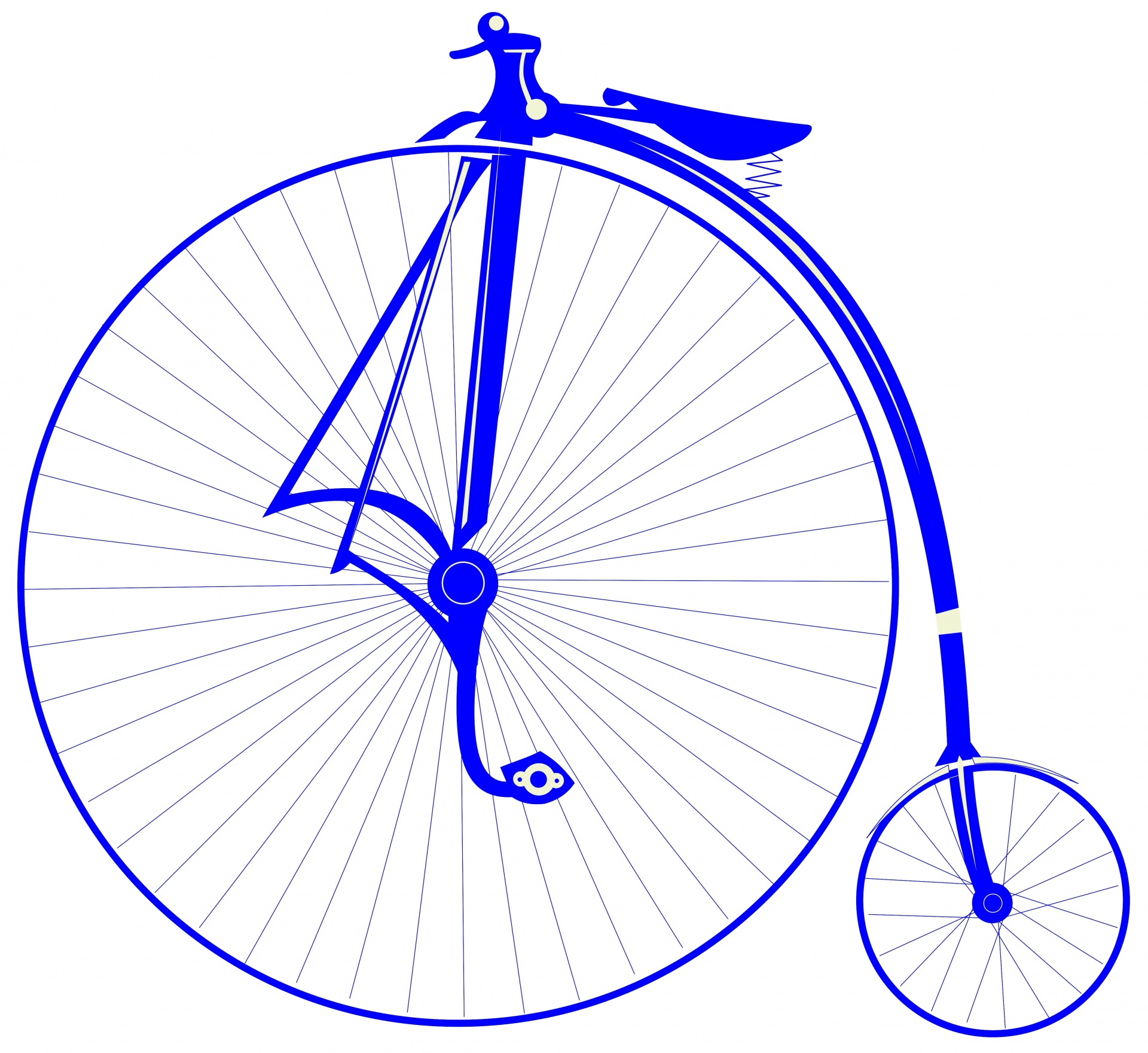 Велосипед сбоку рисунок
