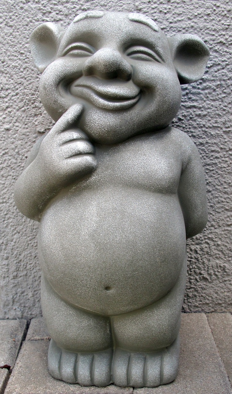 figure sculpture gnome free photo