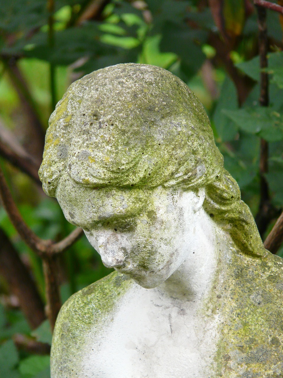 figure stone figure madonna free photo