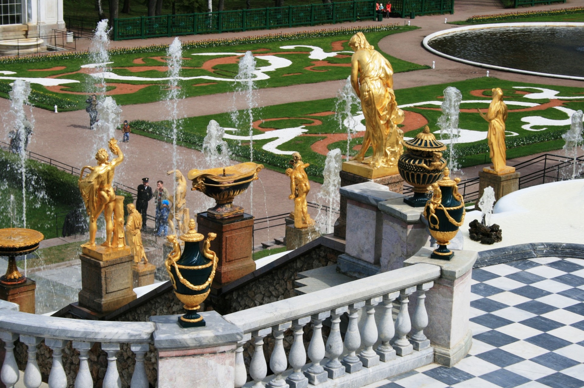 fountains statues bronze free photo