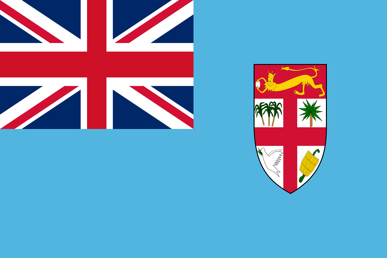 fiji flag national flag free photo