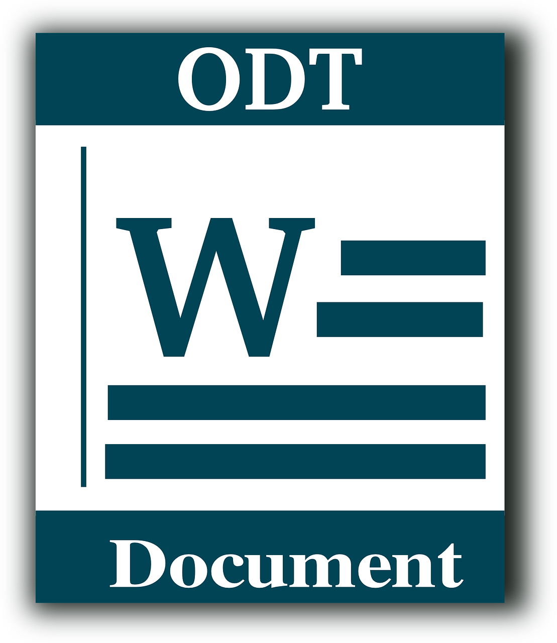 file type odt text document free photo