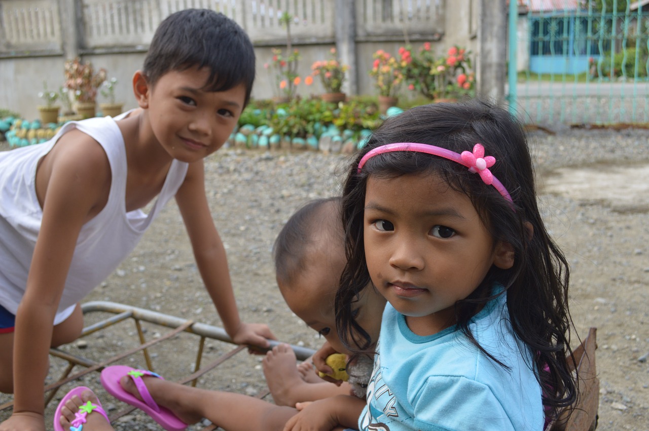 filipino children native filipinos free photo