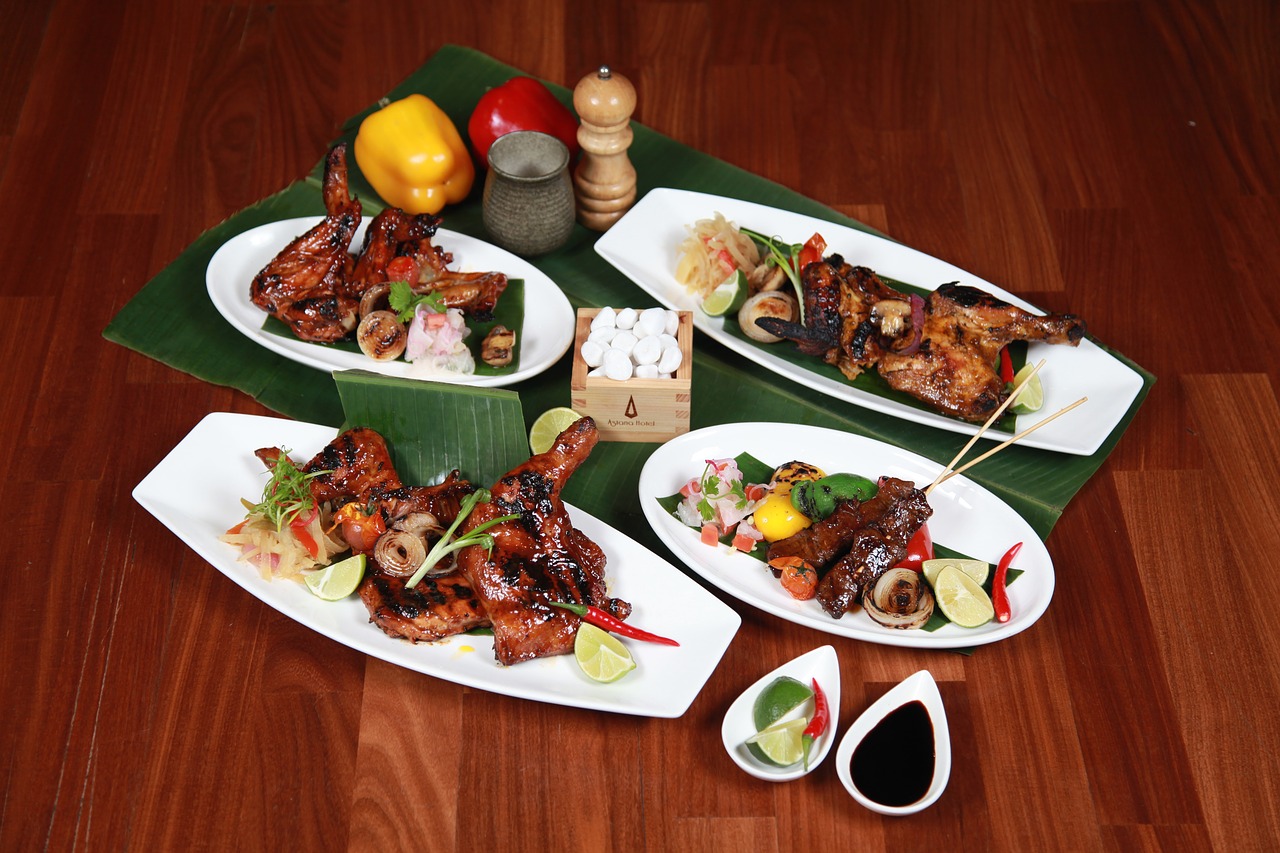 filipino barbecue pork ribs free photo