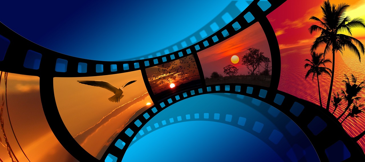 film sunset landscape free photo