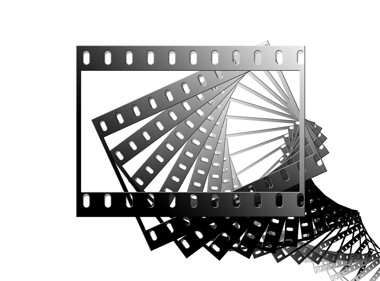 film filmstrip black and white free photo