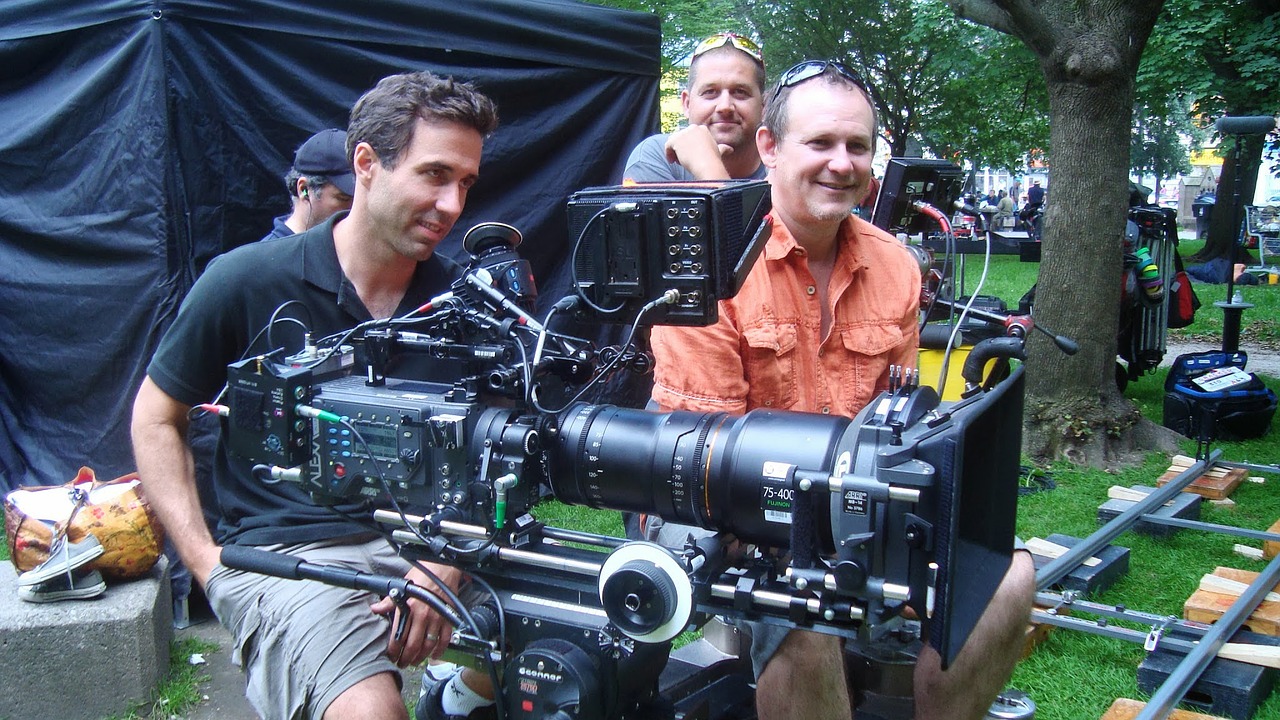 filming movie film crew free photo