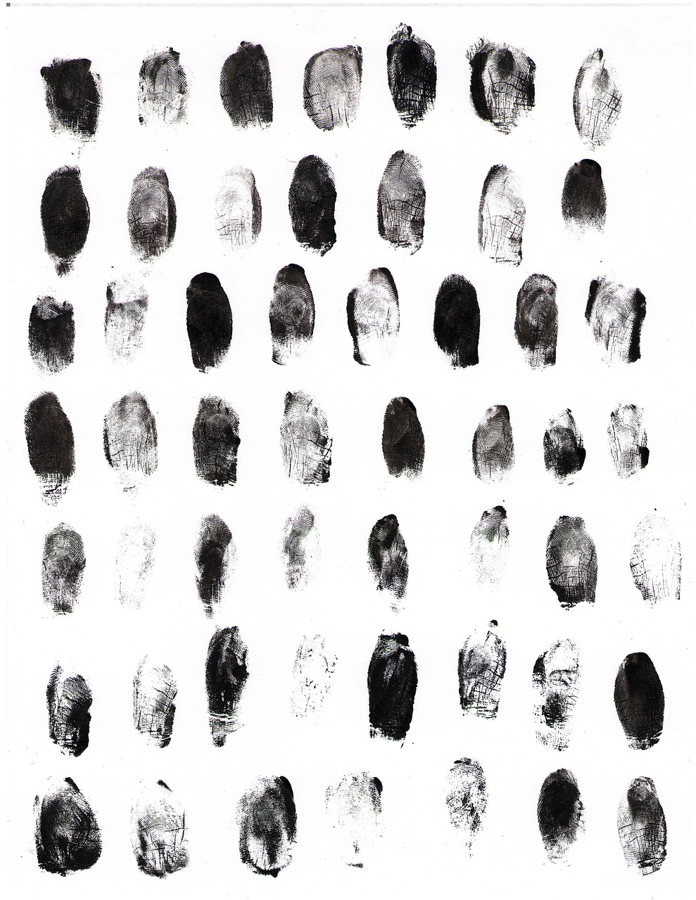 finger prints art free photo