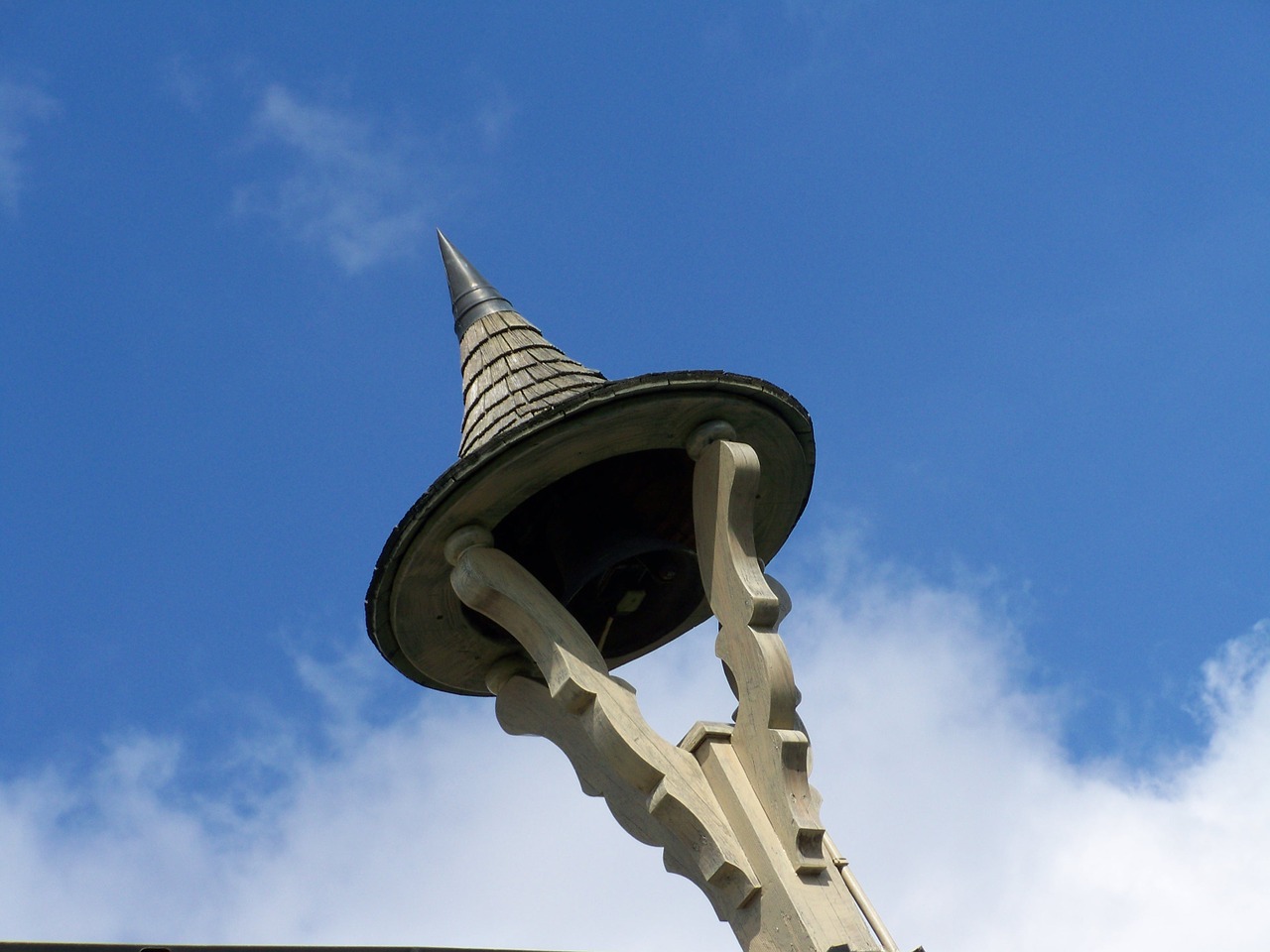 finially got bell tower blue sky free photo