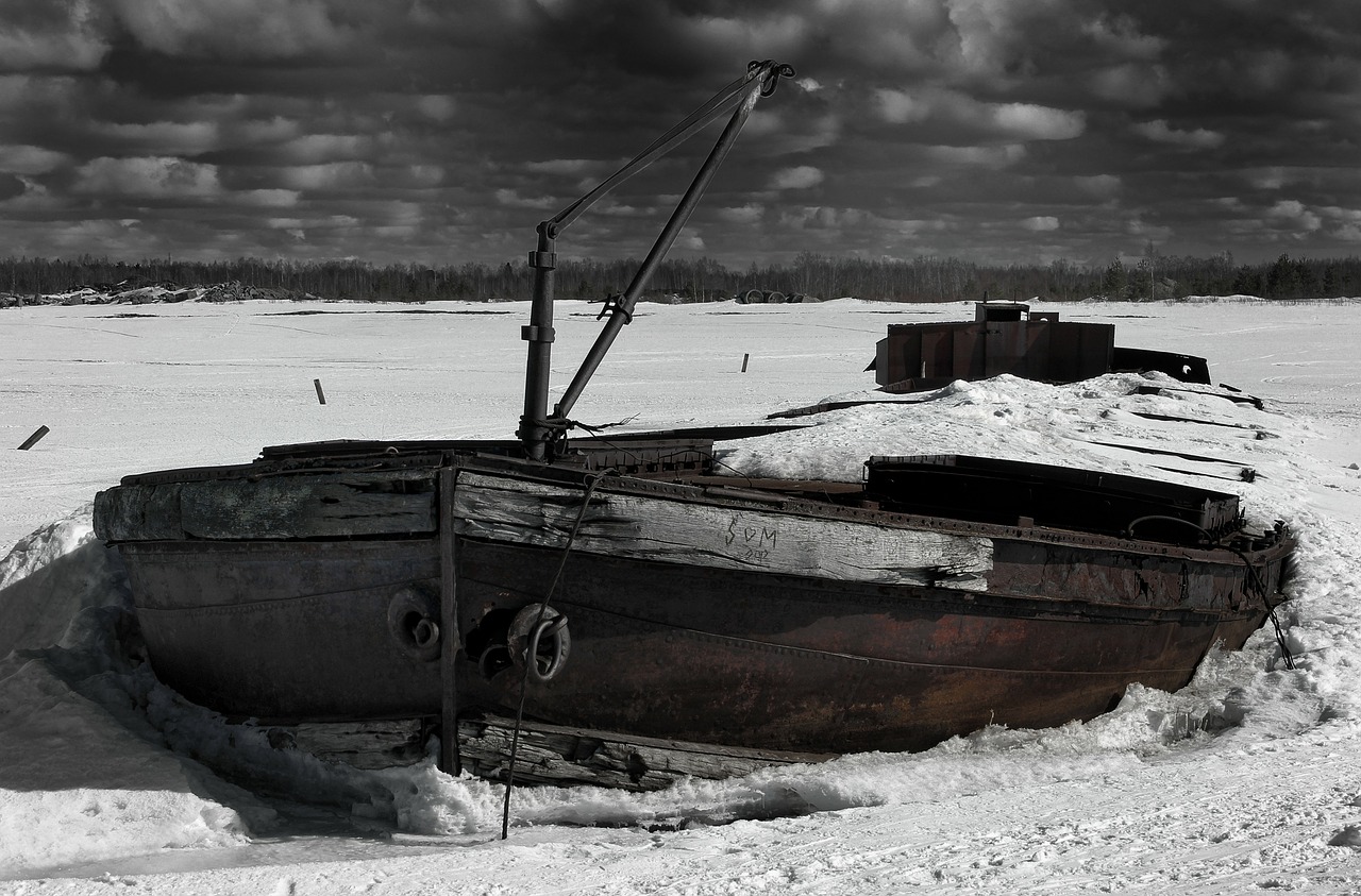 finland ship shipwreck free photo