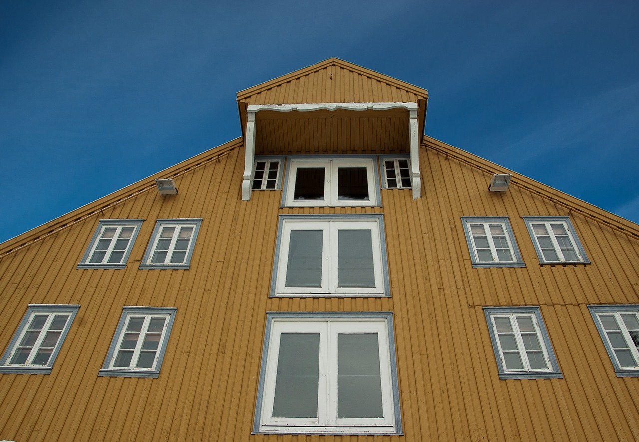 finland tromso wooden house free photo