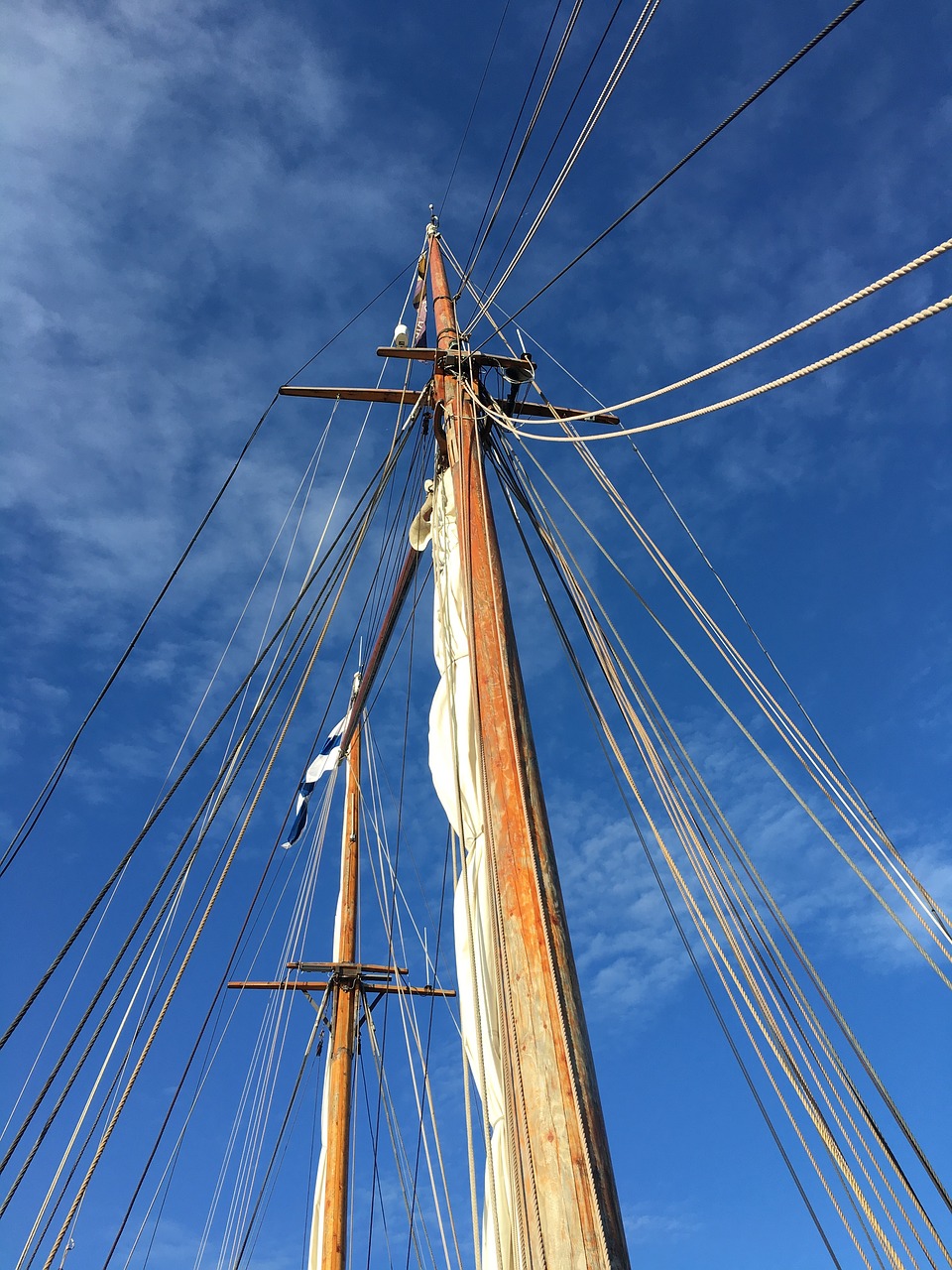 finland helsinki ship mast free photo