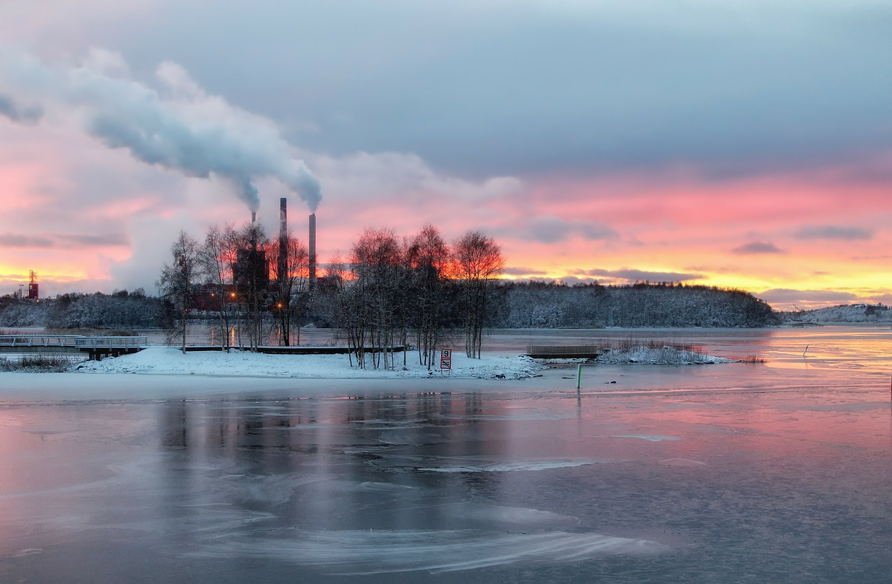 finland sky clouds free photo