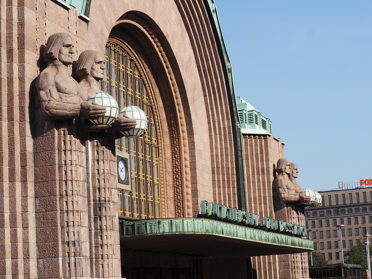 finland helsinki railway station free photo