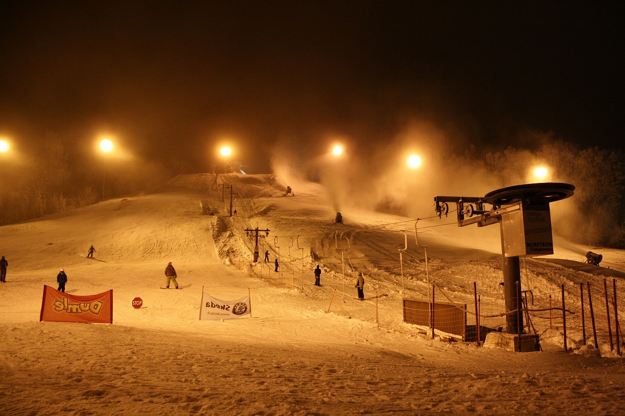finland ski slope winter free photo