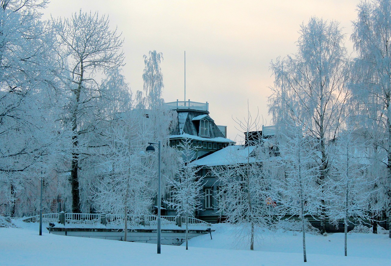 finland landscape winter free photo