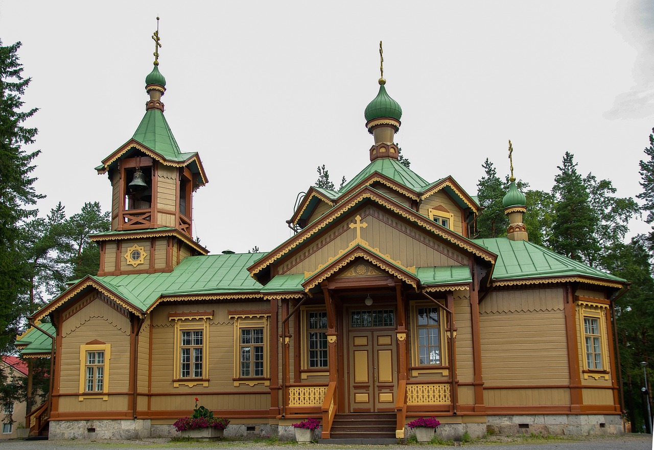 finland church bell tower free photo