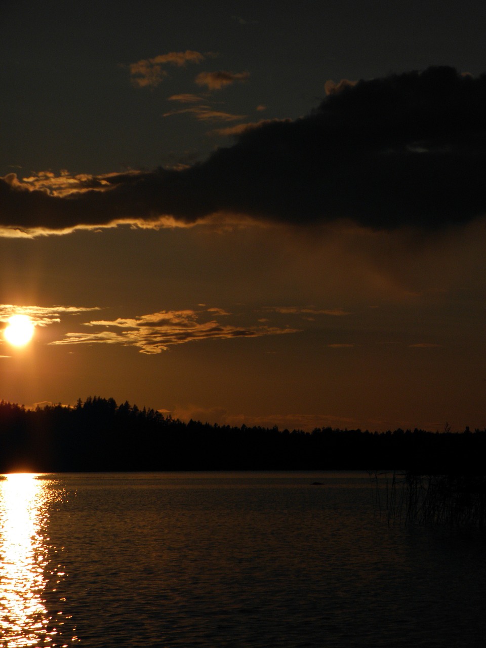 finnish savonlinna sunset free photo