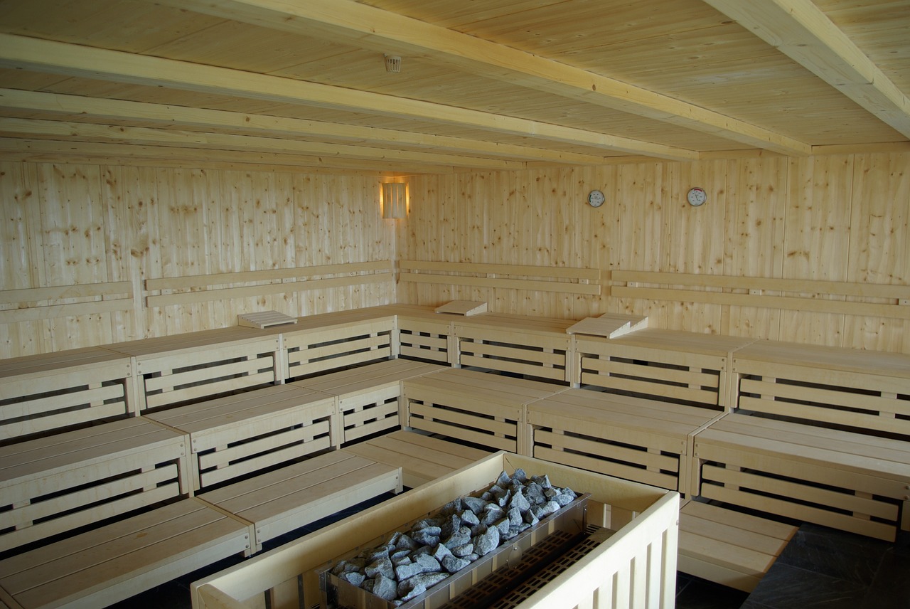 finnish sauna wellness health spa free photo