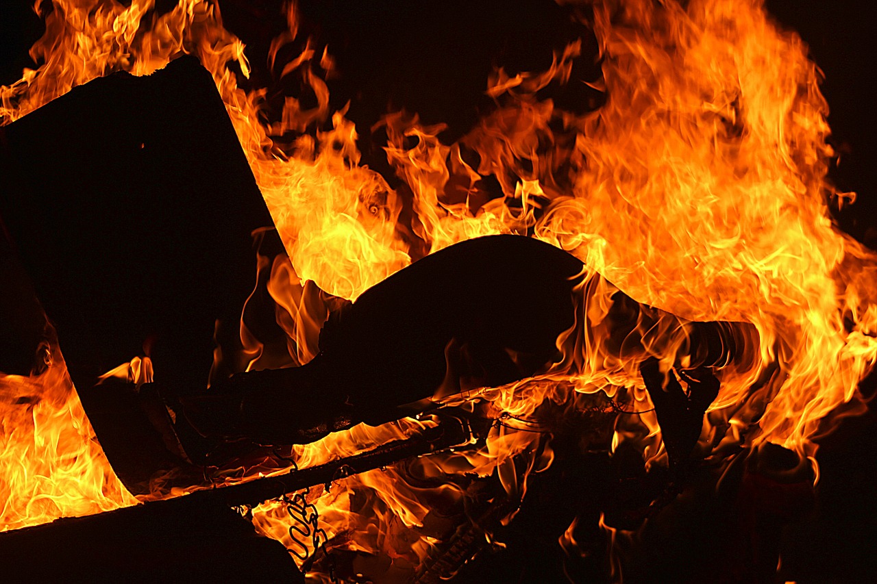 fire background flame free photo