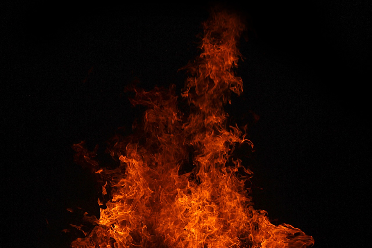 fire background flame free photo