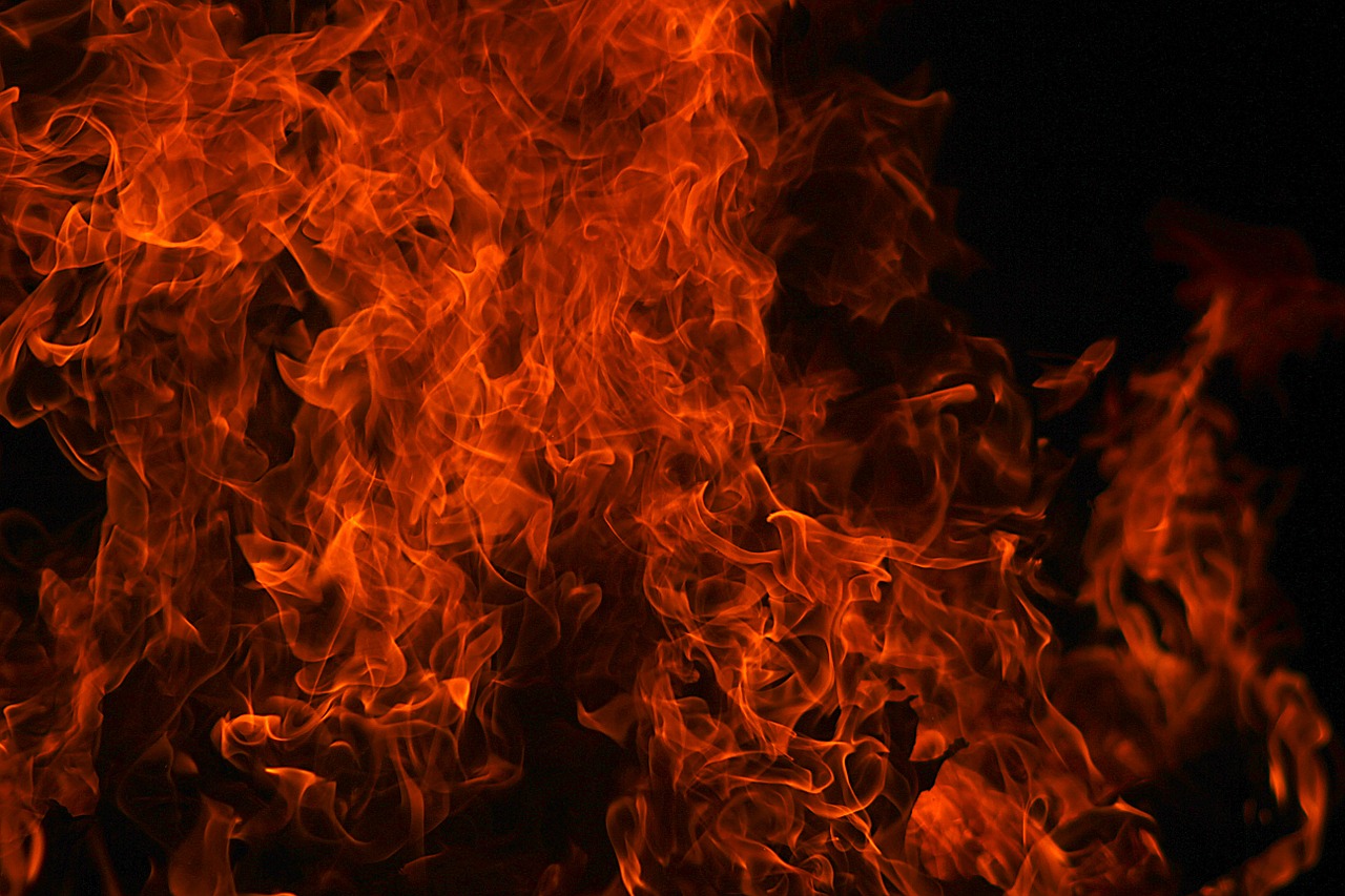 fire background flame free photo