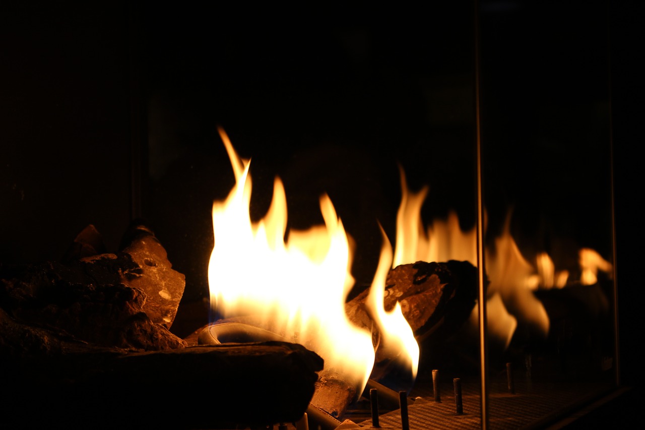 fire fireplace stove free photo