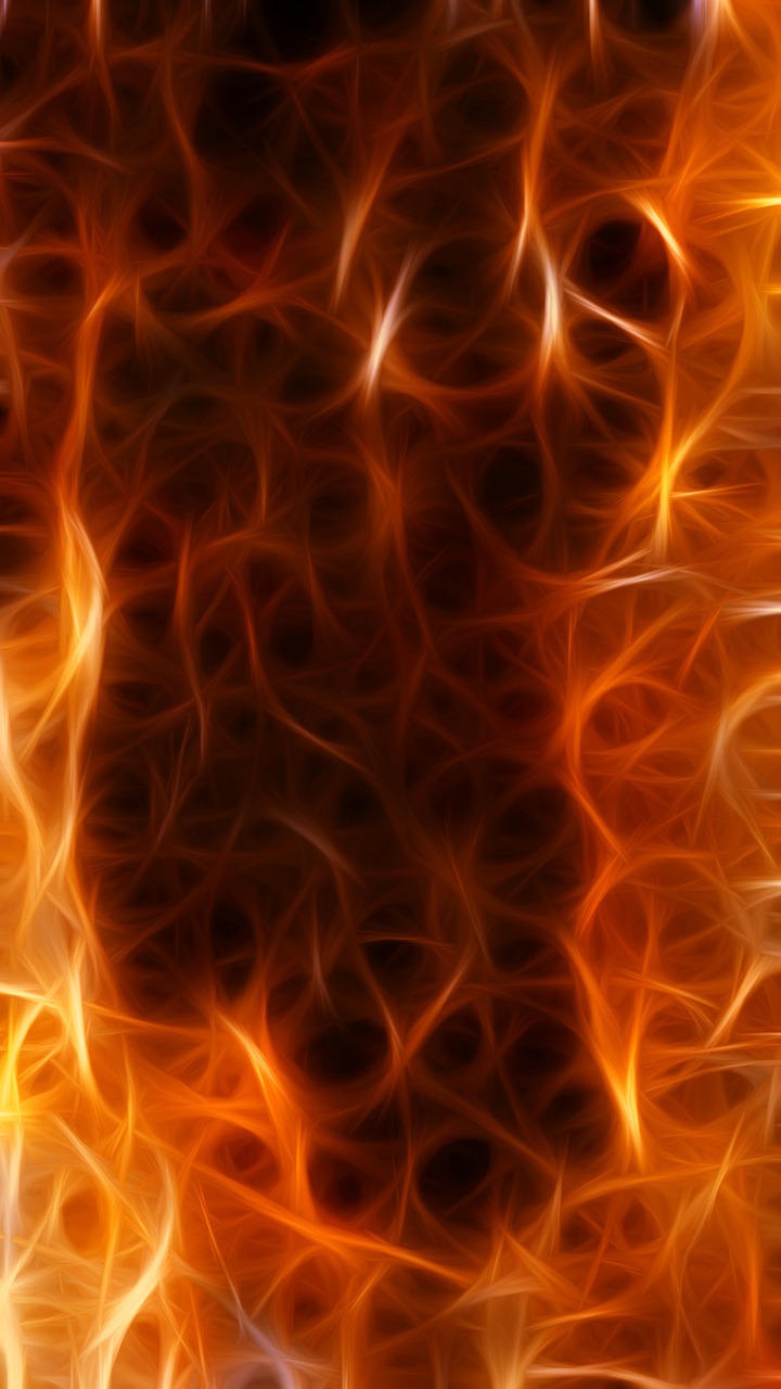 fire abstract design free photo