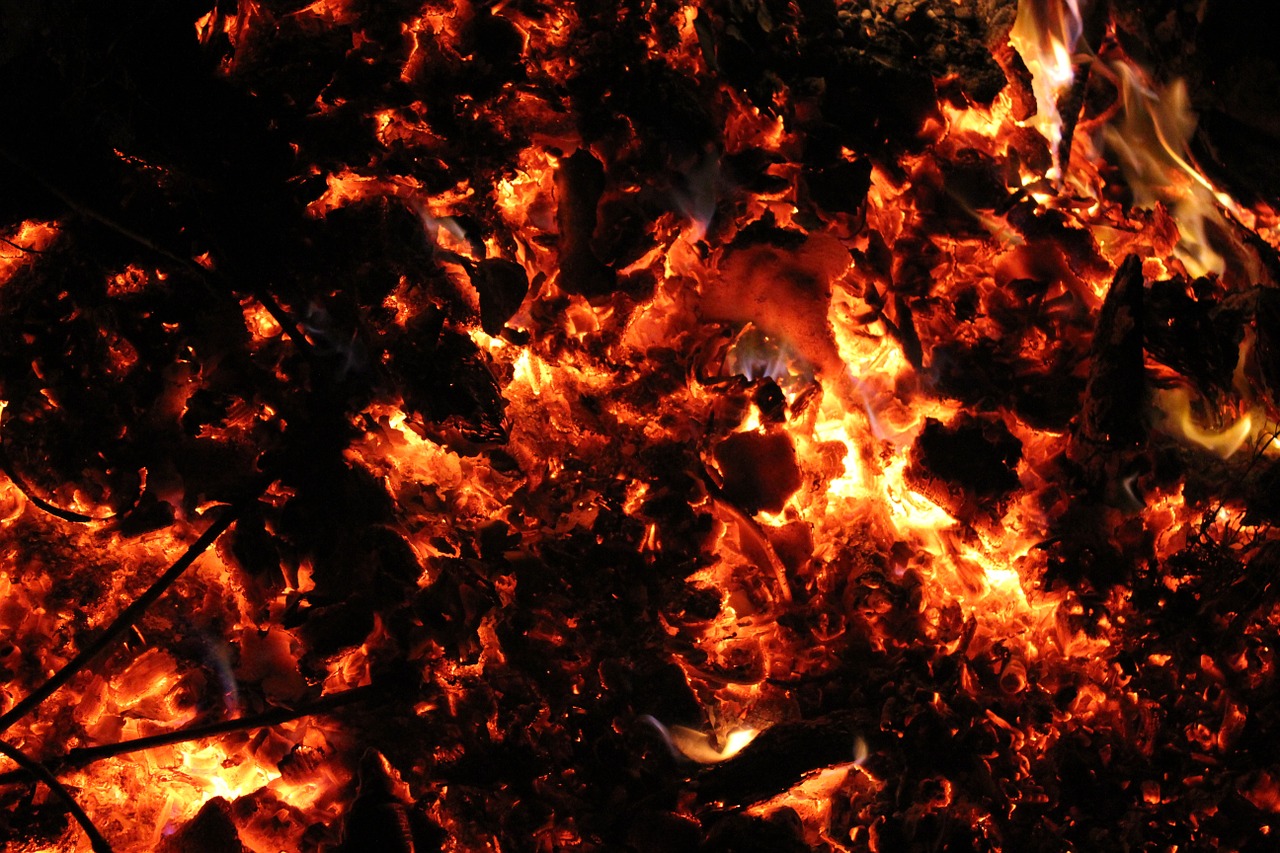 fire flame embers free photo