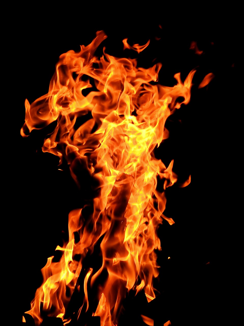 fire flame burn free photo
