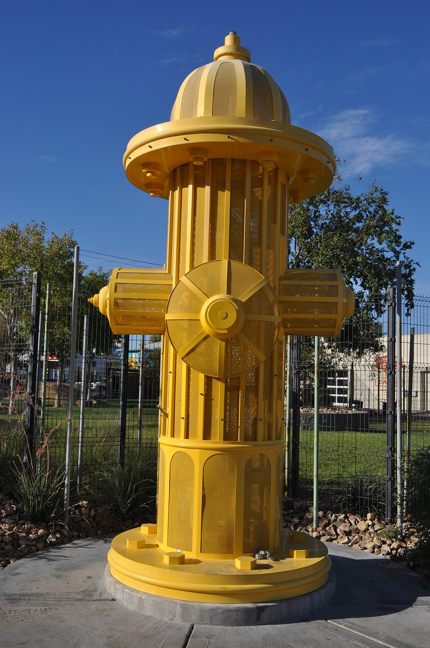 fire hydrant dog park free photo