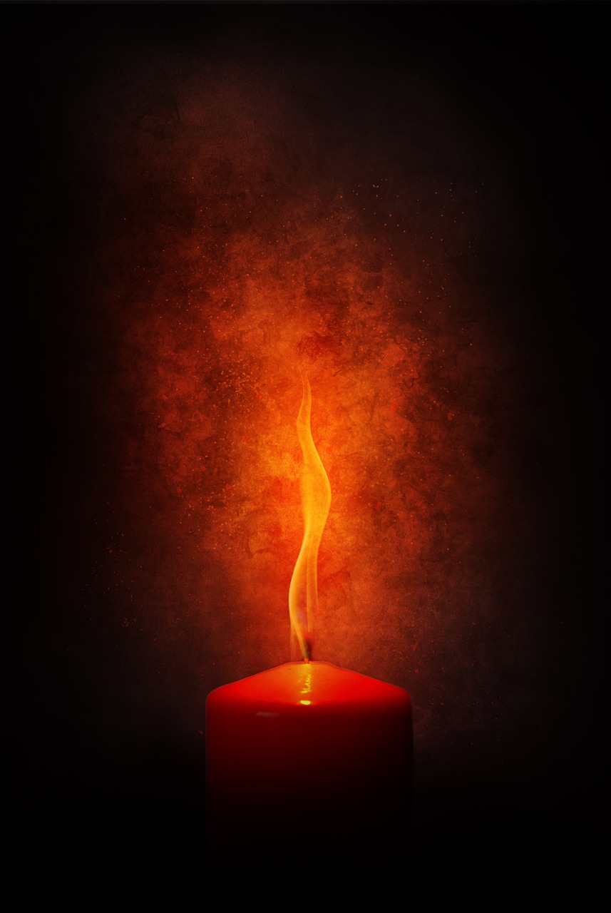 fire flame candle free photo