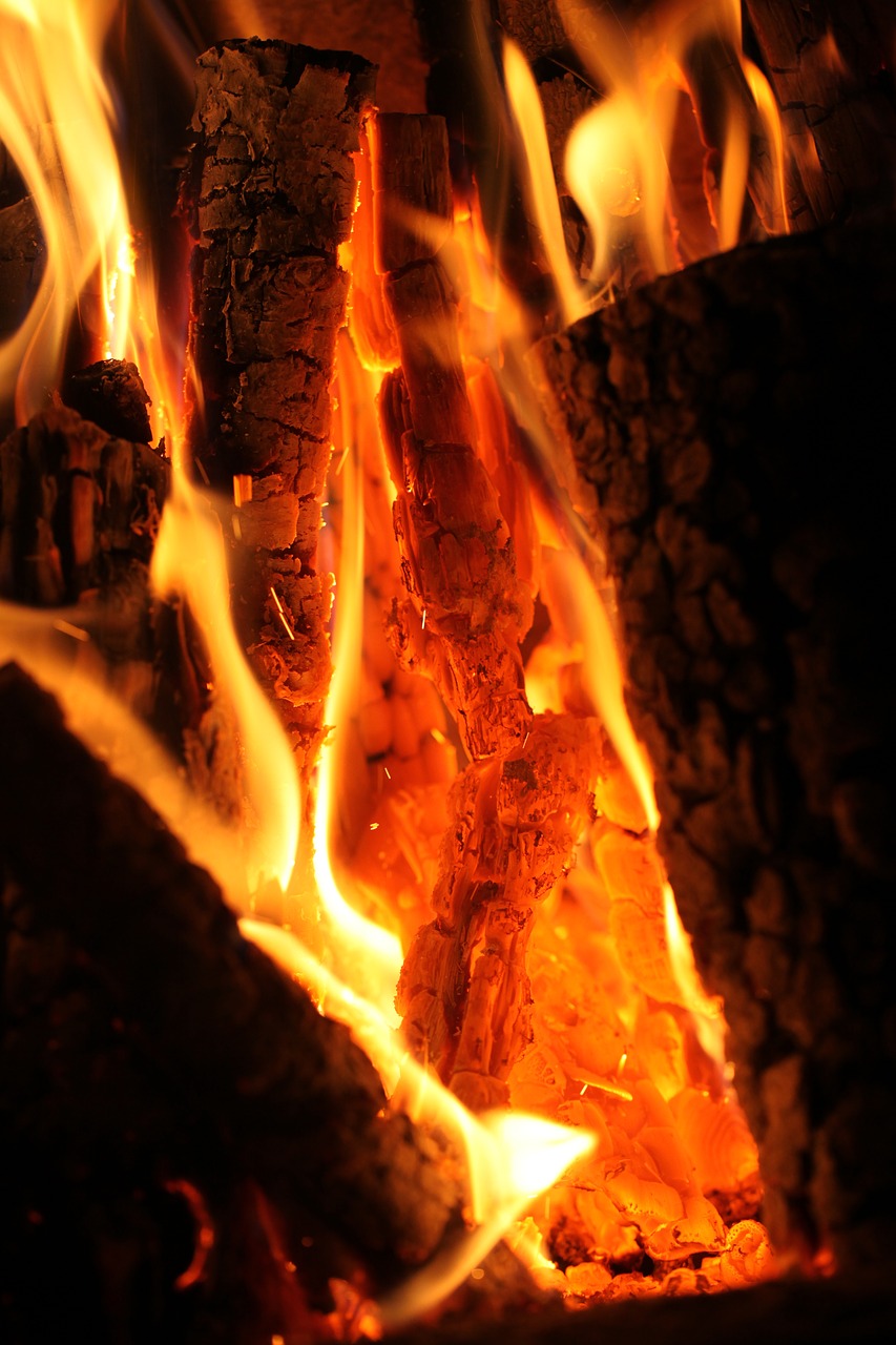 fire flame hot free photo